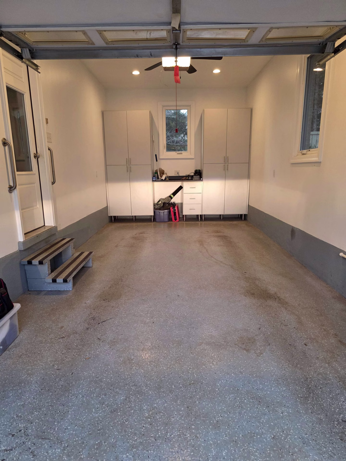 Garage remodel renovation, Greenville, SC.